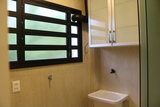 Área de Serviço de kitnet/studio para alugar com 1 quarto, 39m² em Pompeia, São Paulo