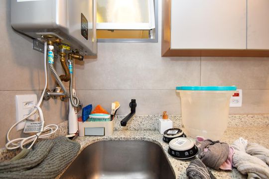lavanderia de apartamento à venda com 2 quartos, 76m² em Vila Madalena, São Paulo