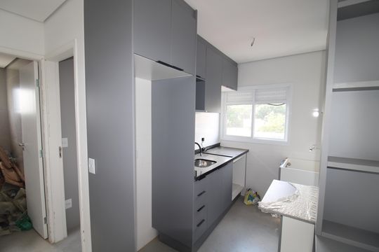 Cozinha de apartamento à venda com 1 quarto, 30m² em Santana, São Paulo
