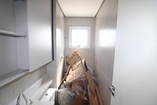 Banheiro de apartamento à venda com 1 quarto, 30m² em Santana, São Paulo