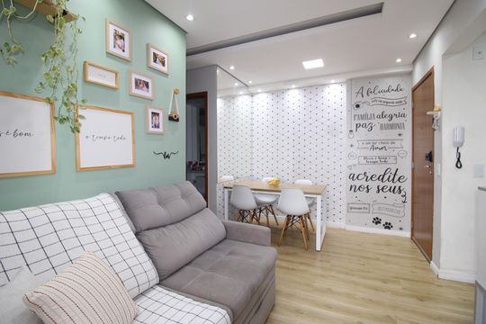 Sala de apartamento à venda com 2 quartos, 45m² em Jardim Brasil, São Paulo
