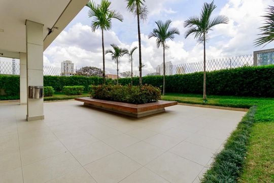Área comum de apartamento à venda com 3 quartos, 138m² em Jardim Caravelas, São Paulo