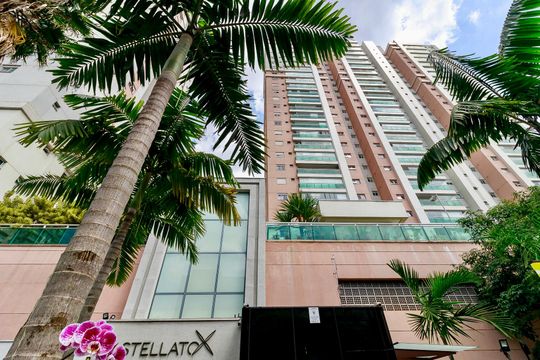 Fachada  de apartamento à venda com 3 quartos, 138m² em Jardim Caravelas, São Paulo