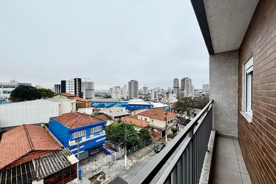 Varanda de apartamento para alugar com 2 quartos, 49m² em Vila Guilhermina, São Paulo
