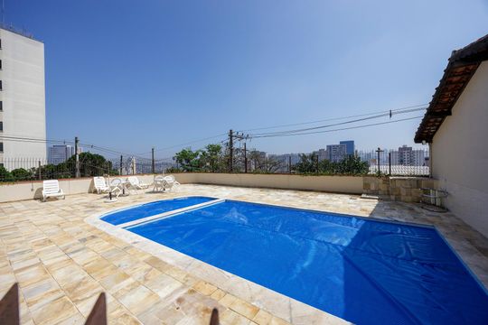 Piscina de apartamento para alugar com 3 quartos, 65m² em Vila das Belezas, São Paulo