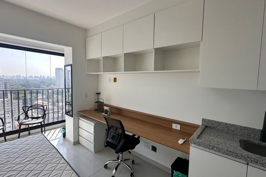 Kitnet/Studio para alugar com 1 quarto, 23m² em Santo Amaro, São Paulo