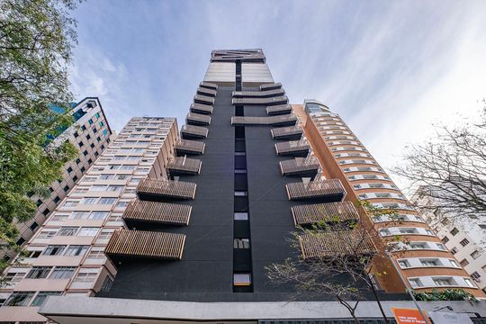 Fachada de apartamento para alugar com 1 quarto, 35m² em Jardim Paulista, São Paulo