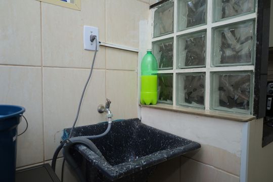 Área de Serviço de apartamento para alugar com 2 quartos, 42m² em Guaianases, São Paulo