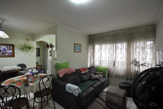 Sala de apartamento à venda com 2 quartos, 63m² em Jardim Leonor Mendes de Barros, São Paulo