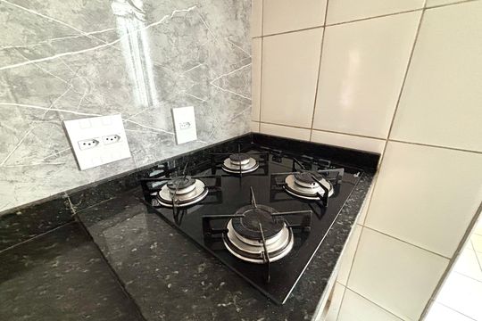 Cozinha de apartamento para alugar com 2 quartos, 47m² em Jardim Sao Miguel, Ferraz de Vasconcelos