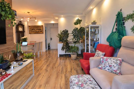 Sala de apartamento à venda com 2 quartos, 71m² em Vila Gomes, São Paulo