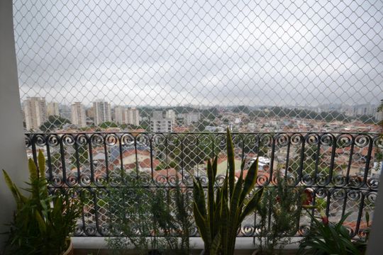 Varanda de apartamento à venda com 2 quartos, 71m² em Vila Gomes, São Paulo