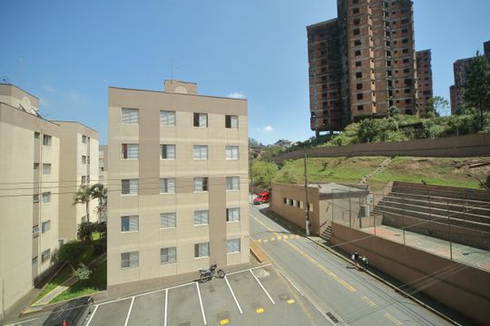 Quarto 2- vista  de apartamento para alugar com 2 quartos, 48m² em Demarchi, São Bernardo do Campo