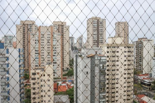 Vista da Suíte de apartamento à venda com 3 quartos, 115m² em Pompeia, São Paulo