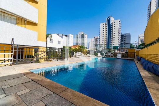 Área comum - Piscina de apartamento para alugar com 3 quartos, 105m² em Vila da Saúde, São Paulo