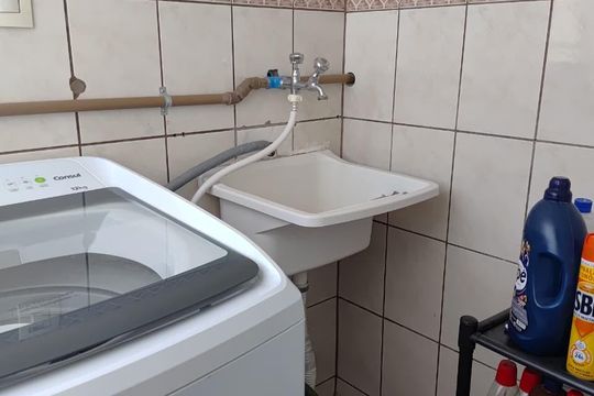 Área de serviço de apartamento para alugar com 2 quartos, 47m² em Chácara São Francisco, Jundiaí