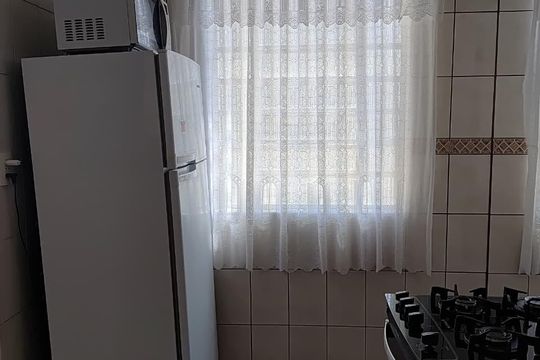 Cozinha de apartamento para alugar com 2 quartos, 47m² em Chácara São Francisco, Jundiaí