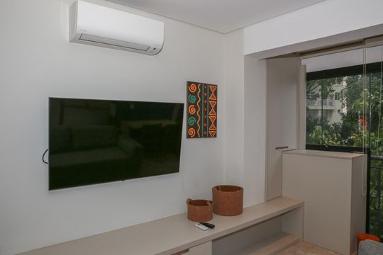 Sala de kitnet/studio para alugar com 1 quarto, 30m² em Perdizes, São Paulo