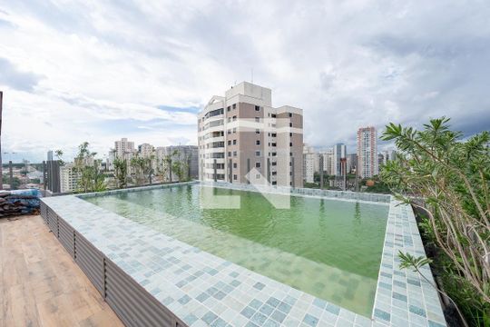 Área comum - Piscina de kitnet/studio para alugar com 1 quarto, 26m² em São Judas, São Paulo