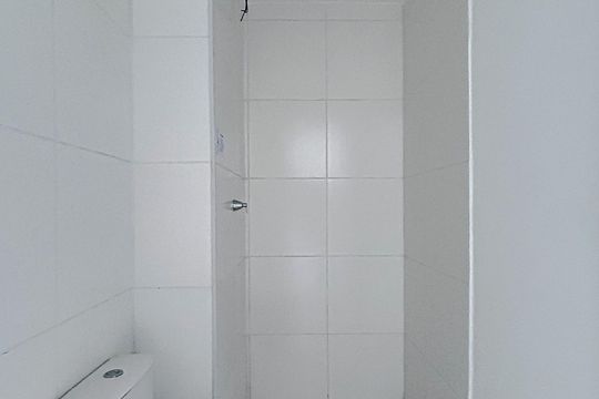 Banheiro de kitnet/studio para alugar com 1 quarto, 37m² em Tatuapé, São Paulo