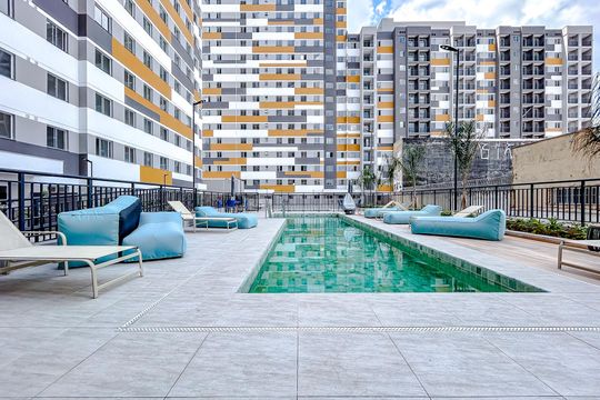 Área comum - Piscina de kitnet/studio para alugar com 1 quarto, 37m² em Tatuapé, São Paulo