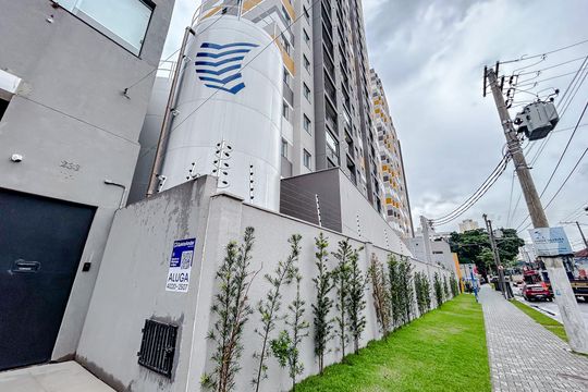 Fachada com Plaquinha de kitnet/studio para alugar com 1 quarto, 37m² em Tatuapé, São Paulo