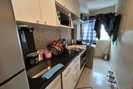 Cozinha de apartamento à venda com 3 quartos, 60m² em Cachambi, Rio de Janeiro