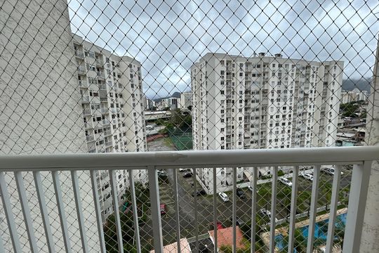 Varanda da Sala de apartamento à venda com 3 quartos, 60m² em Cachambi, Rio de Janeiro