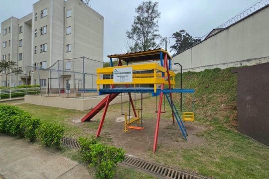Área comum - Playground de apartamento para alugar com 2 quartos, 48m² em Jardim Zelia, Itaquaquecetuba