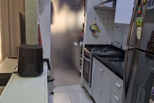 Cozinha de apartamento para alugar com 2 quartos, 62m² em Tatuapé, São Paulo