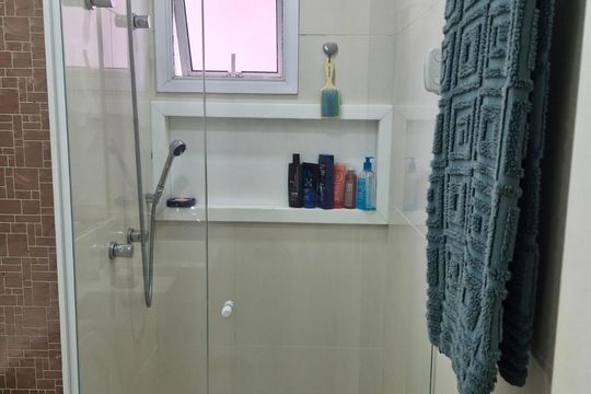 Banheiro 2 de apartamento para alugar com 2 quartos, 62m² em Tatuapé, São Paulo