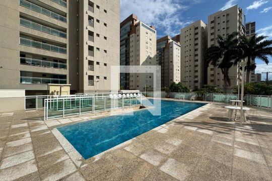 Área comum - Piscina de apartamento para alugar com 1 quarto, 58m² em Jardim Botânico, Ribeirão Preto