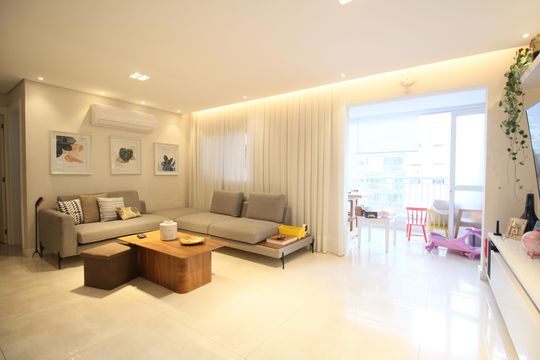 Sala de apartamento para alugar com 2 quartos, 92m² em Jardim Vazani, São Paulo