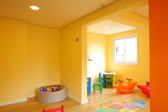 Área comum - Brinquedoteca de apartamento para alugar com 2 quartos, 32m² em Chacara Santa Etelvina, São Paulo