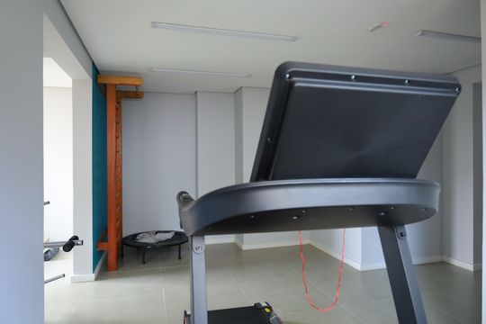 Área comum - Academia de apartamento para alugar com 2 quartos, 32m² em Chacara Santa Etelvina, São Paulo