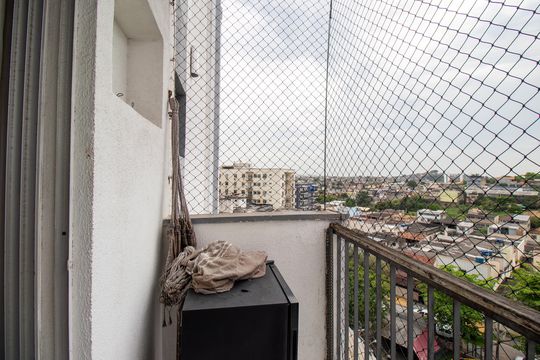 Varanda da Sala de apartamento à venda com 3 quartos, 70m² em Vila da Penha, Rio de Janeiro