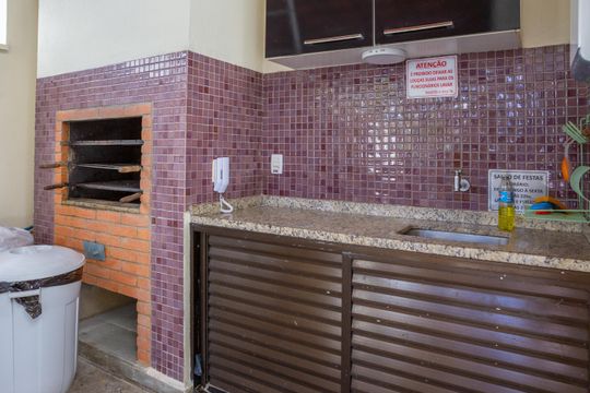 Área comum - Churrasqueira de apartamento à venda com 2 quartos, 55m² em Vila Leopoldina, São Paulo