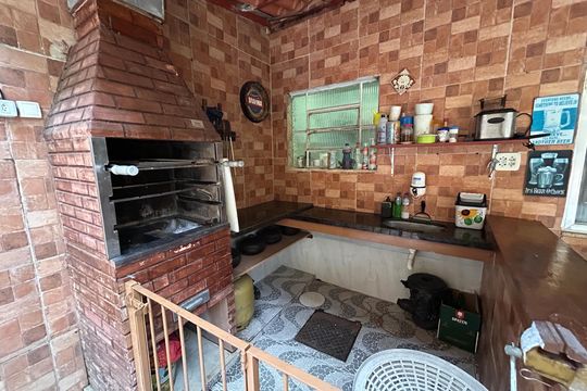 Área comum - Churrasqueira de casa à venda com 5 quartos, 138m² em Engenho Novo, Rio de Janeiro