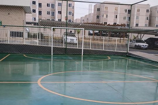 Área externa de apartamento à venda com 2 quartos, 47m² em Setor Andreia, Goiânia