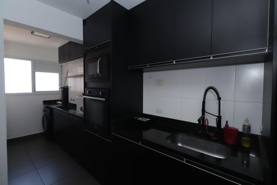 Cozinha de apartamento para alugar com 2 quartos, 81m² em Cidade Mãe do Céu, São Paulo
