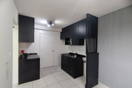 Cozinha - Armários de apartamento para alugar com 2 quartos, 33m² em Parque Fongaro, São Paulo