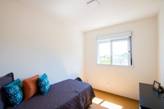 Quarto 2 de apartamento à venda com 2 quartos, 43m² em Sumarezinho, Santo André