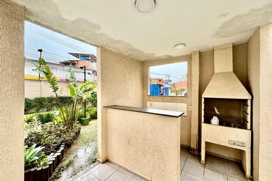 Área gourmet de apartamento para alugar com 2 quartos, 41m² em Jardim Lourdes, Ferraz de Vasconcelos