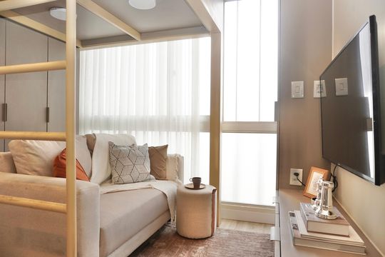 Sala de casa de condomínio à venda com 1 quarto, 18m² em Santo Agostinho, Belo Horizonte