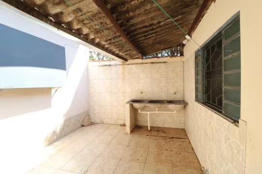 Área de Serviço de casa para alugar com 2 quartos, 75m² em Jardim das Palmeiras, Uberlândia