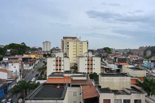Vista de apartamento à venda com 2 quartos, 45m² em Jardim Umarizal, São Paulo