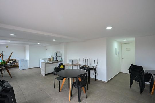 Salão de Festa de apartamento à venda com 2 quartos, 45m² em Jardim Umarizal, São Paulo