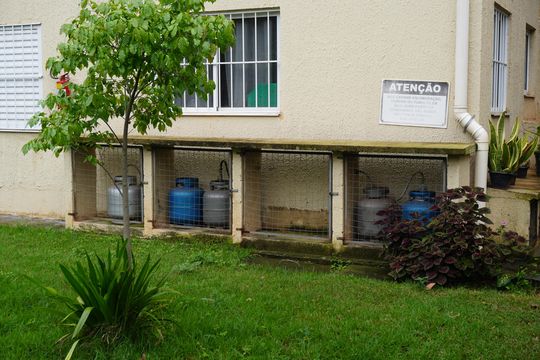 Área comum de apartamento à venda com 2 quartos, 45m² em Vila Praia Azul, Americana