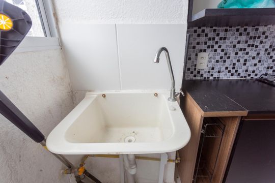 Área de Serviço de apartamento para alugar com 2 quartos, 42m² em Usina Piratininga, São Paulo