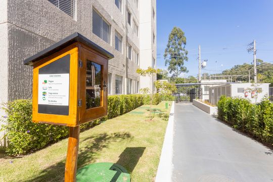 Área comum de apartamento para alugar com 2 quartos, 42m² em Usina Piratininga, São Paulo